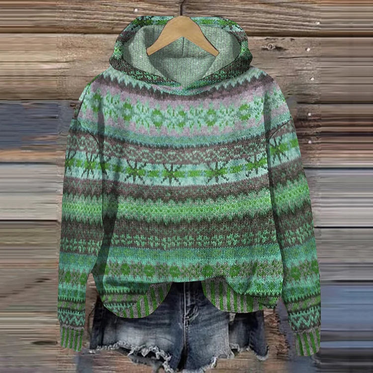 Morae-Amsterdam® | Etnische Retro Hoodie