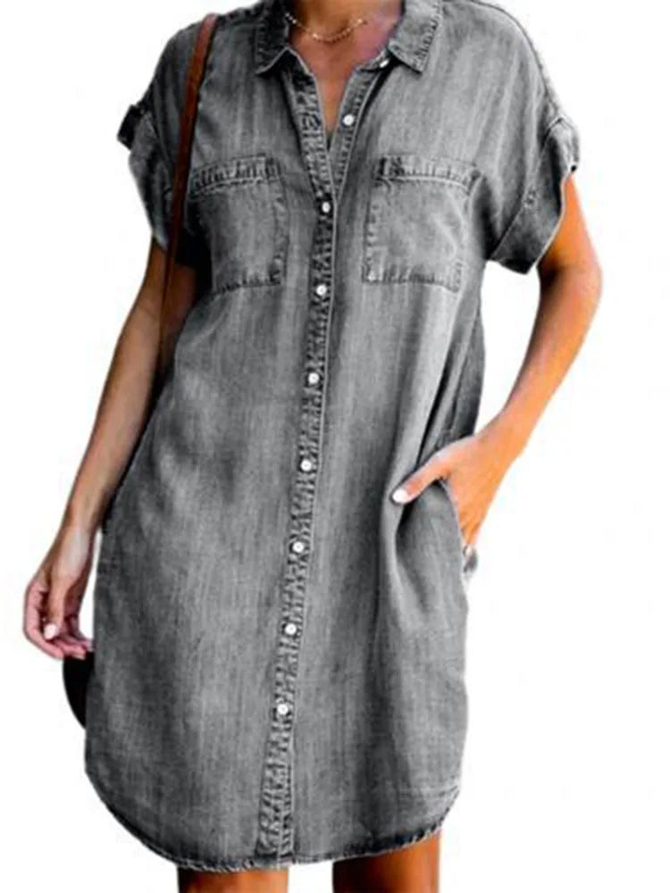 Morae-Amsterdam® | Denim Zomerjurk