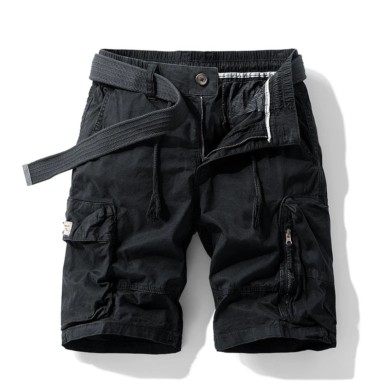 Morae-Amsterdam® | Heren Katoenen Cargo Shorts
