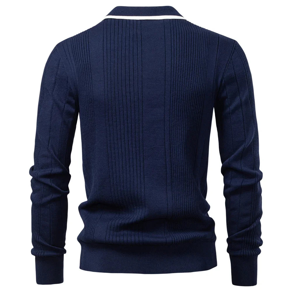 Morae-Amsterdam® | Heren Winter Poloshirt