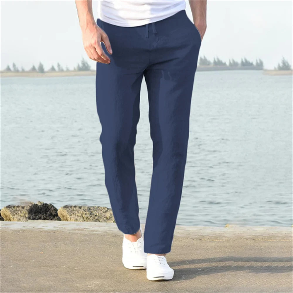 Morae-Amsterdam® | Katoenen Linnen Broek