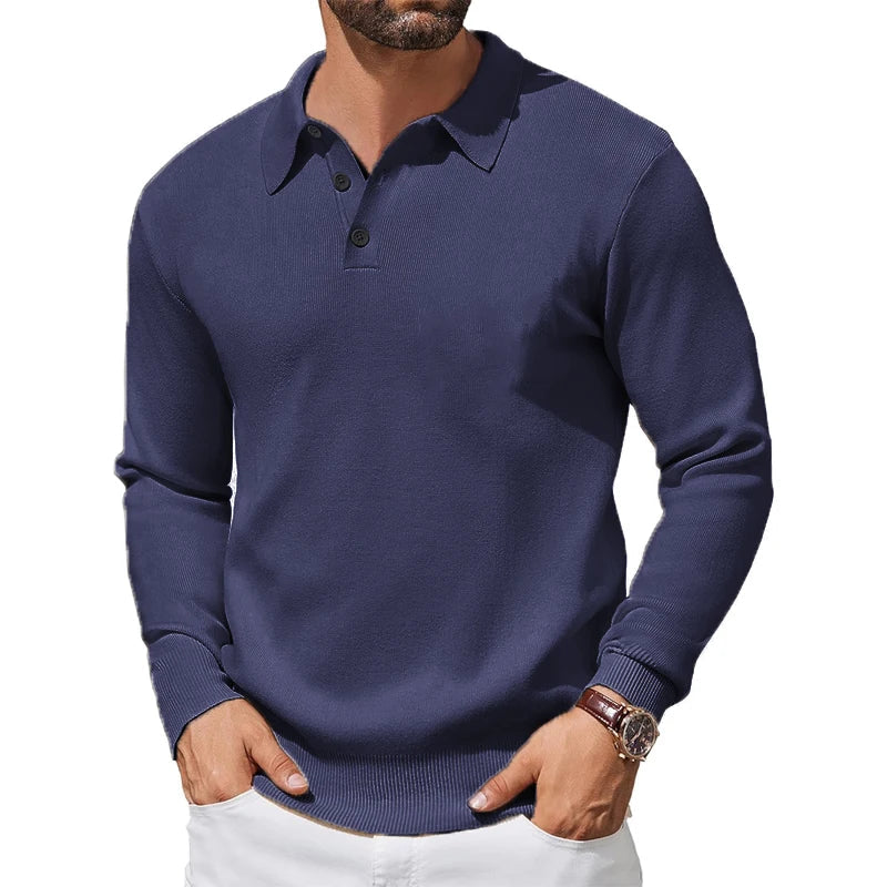 Morae-Amsterdam® | Gebreid Heren Poloshirt