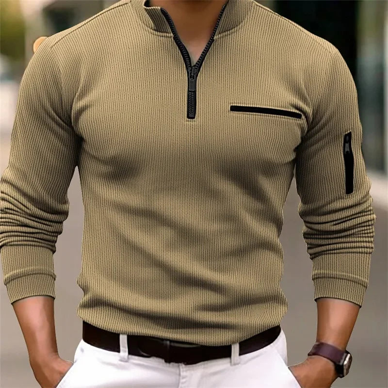 Morae-Amsterdam® | Heren Poloshirt Met Streeppatroon