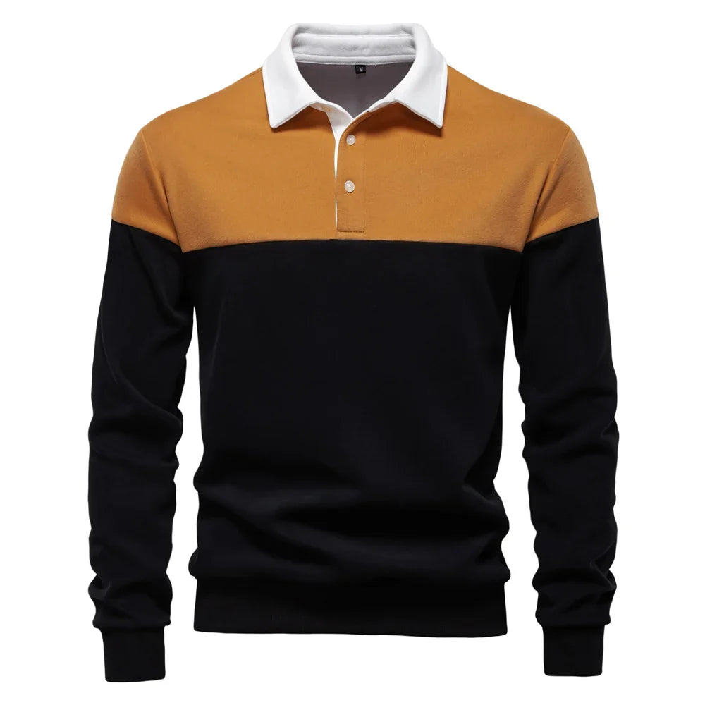 Morae-Amsterdam® | Premium & Casual Poloshirt Met Lange Mouwen