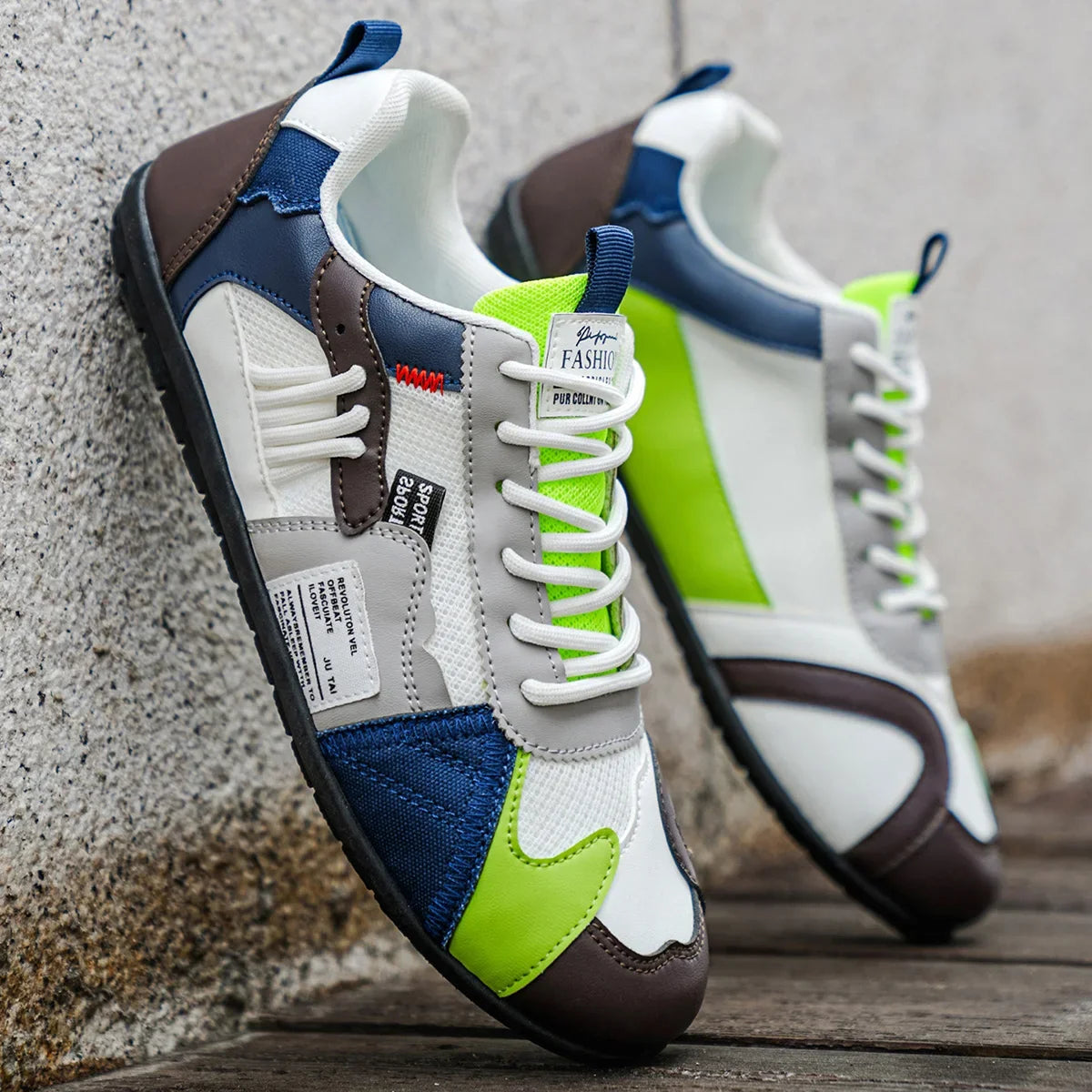 Morae-Amsterdam® | Kleurrijke Retro Sneakers