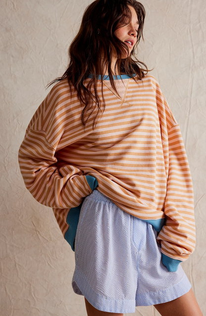 Mana™ | Gestreepte Oversized Trui