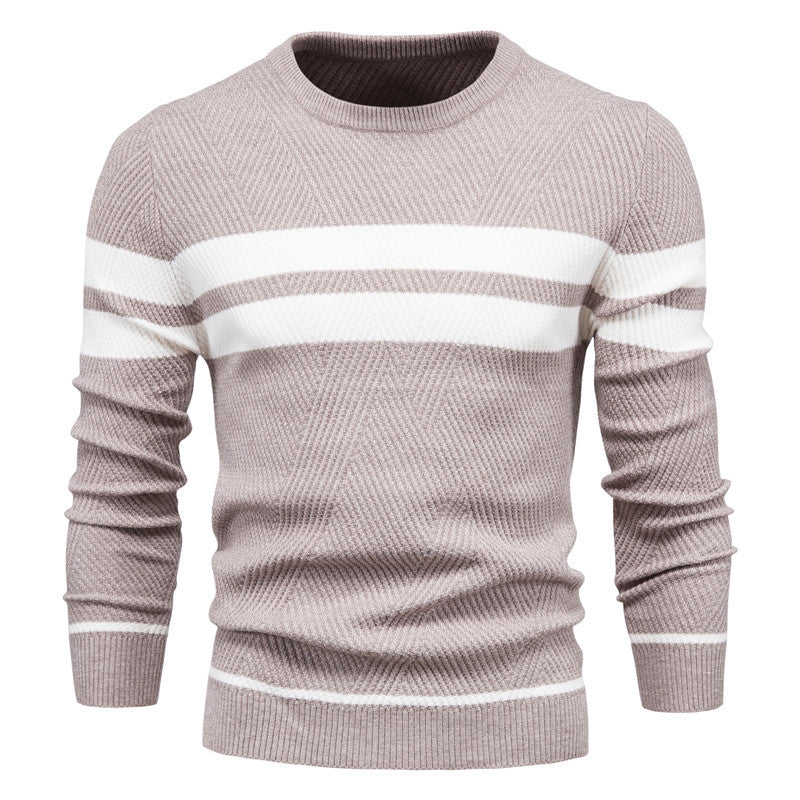 Morae-Amsterdam® | Moderne Herentrui Met Streepdesign