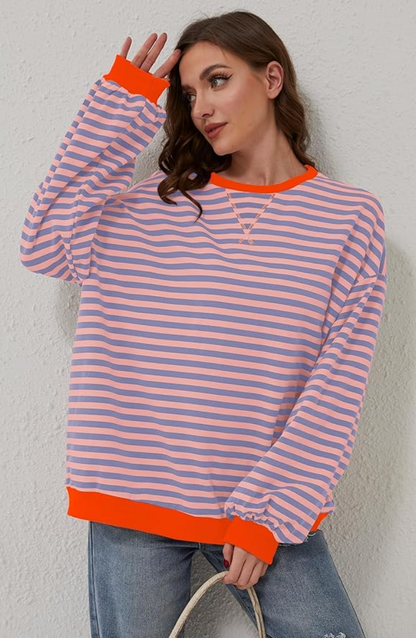 Mana™ | Gestreepte Oversized Trui