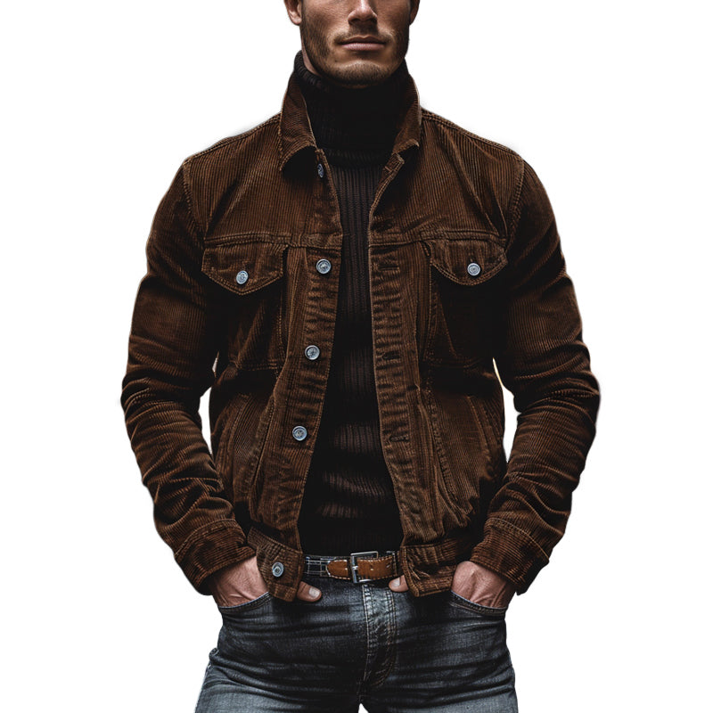 Heren Corduroy Jas