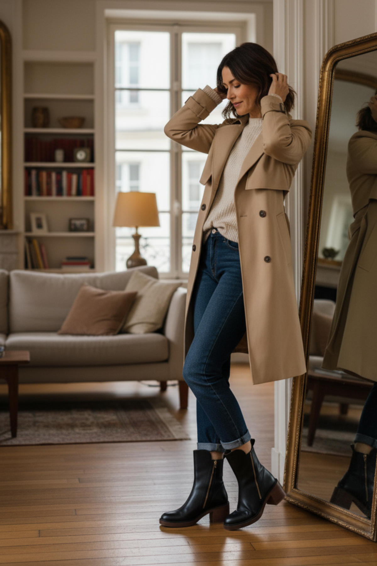 Morae-Amsterdam® | Leren Elegante & Tijdloze Laarzen