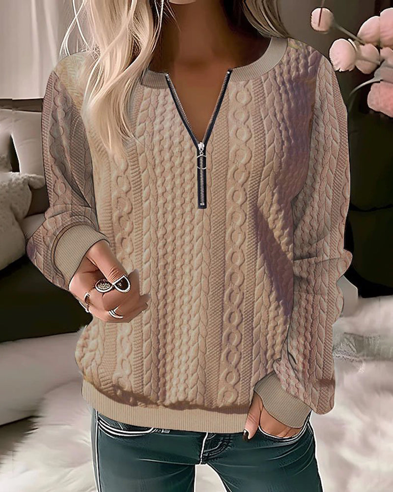 Aurora™ l Luxe Trui met rits