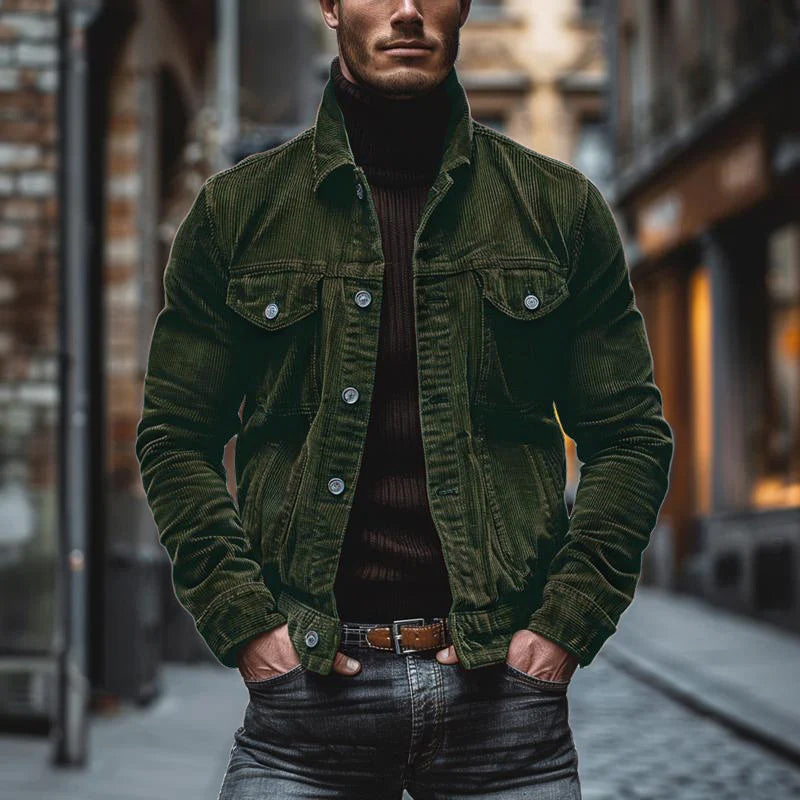 Heren Corduroy Jas