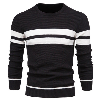 Morae-Amsterdam® | Moderne Herentrui Met Streepdesign