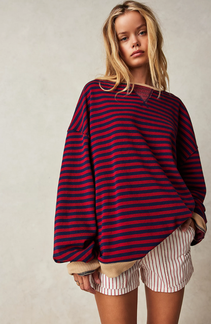 Mana™ | Gestreepte Oversized Trui