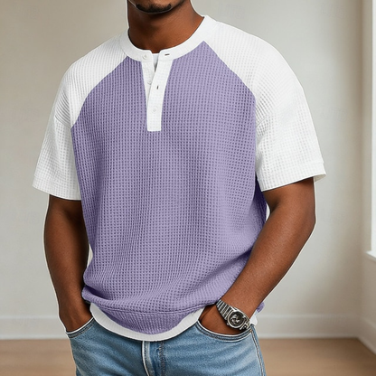 Morae-Amsterdam® | Vintage Mannen Poloshirt – Tijdloos, Ademend & Verzorgd