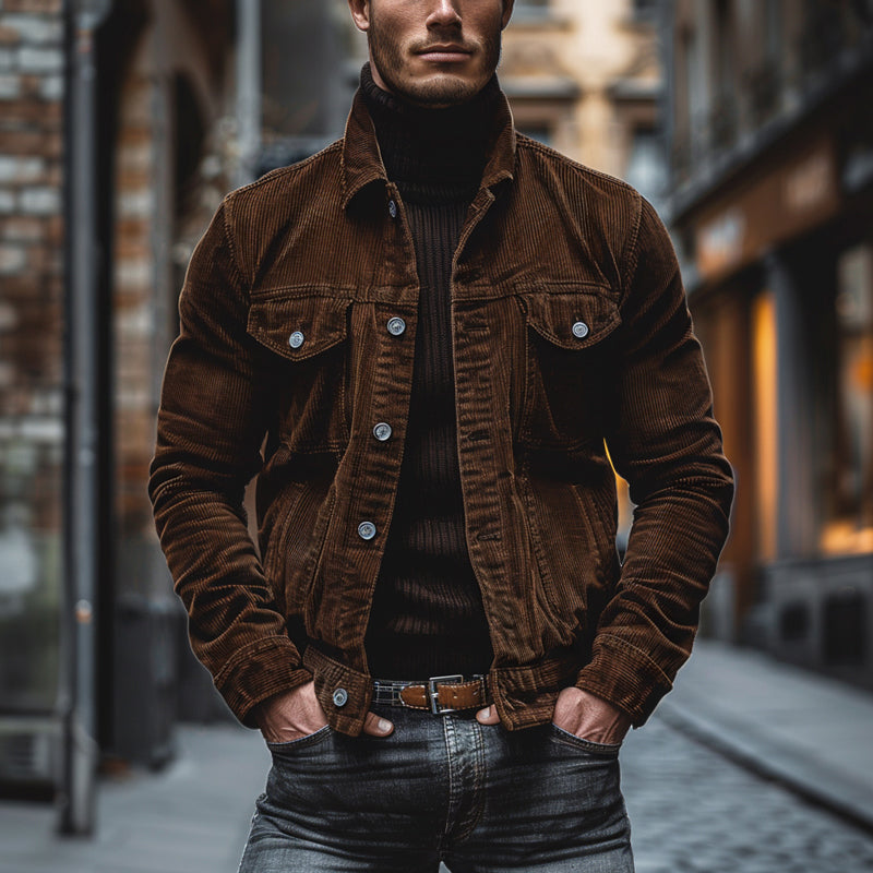 Heren Corduroy Jas