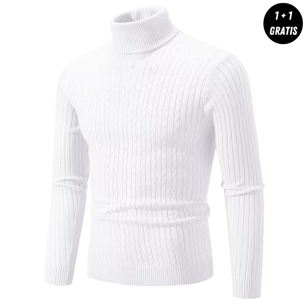 Enzo™| Gebreide Coltrui Met Kraag (1+1 GRATIS)
