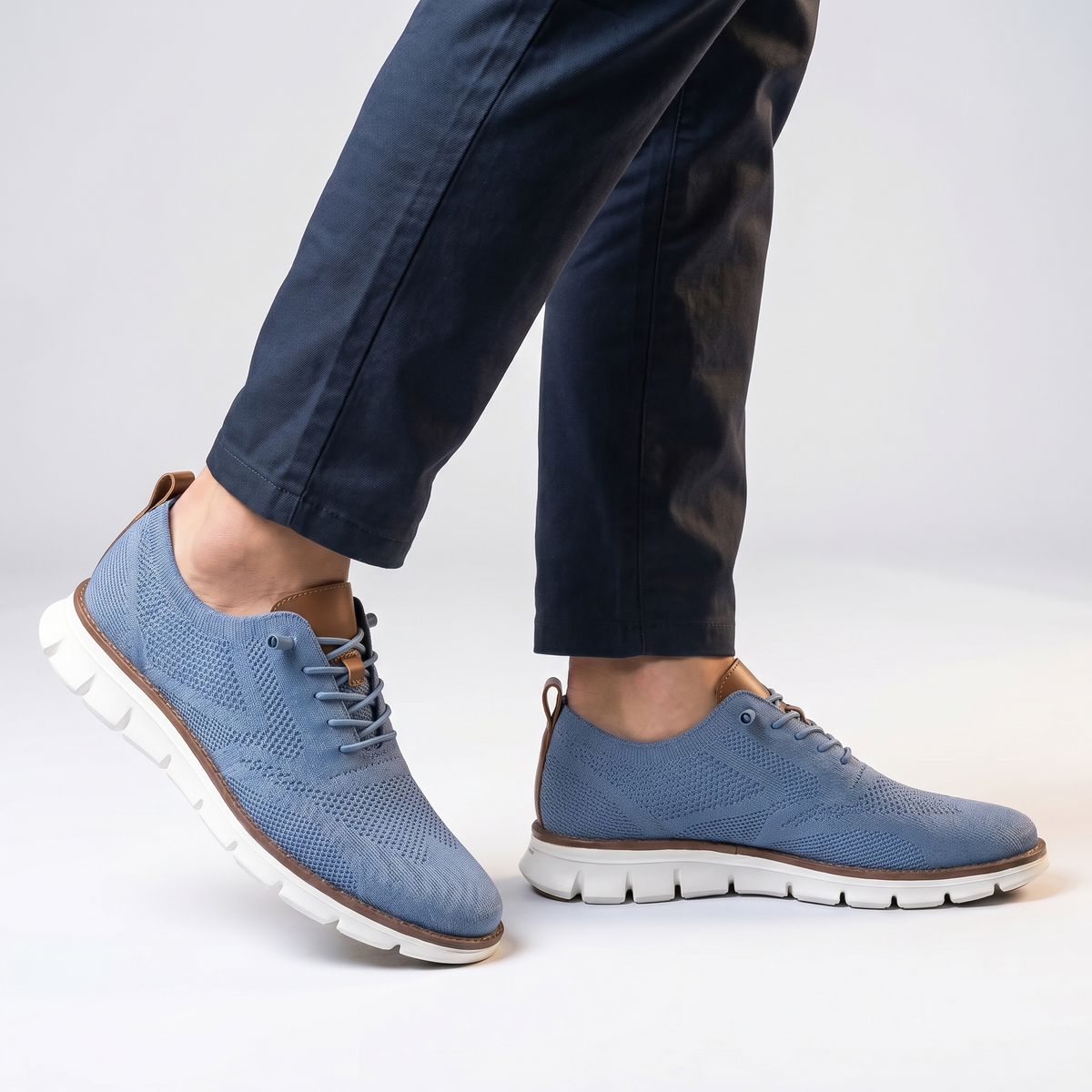 Morae-Amsterdam® | Lichtgewicht Heren Sneakers van Gebreid Mesh