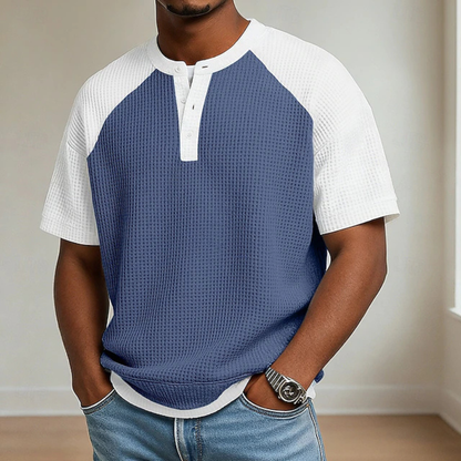 Morae-Amsterdam® | Vintage Mannen Poloshirt – Tijdloos, Ademend & Verzorgd