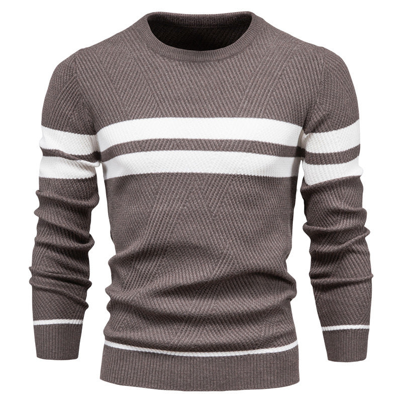 Morae-Amsterdam® | Moderne Herentrui Met Streepdesign