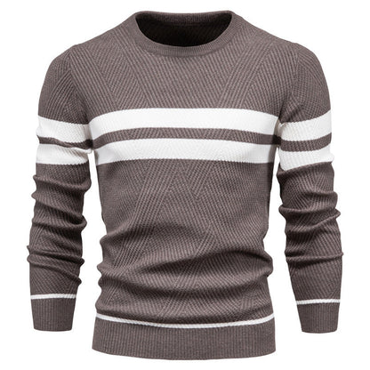 Morae-Amsterdam® | Moderne Herentrui Met Streepdesign
