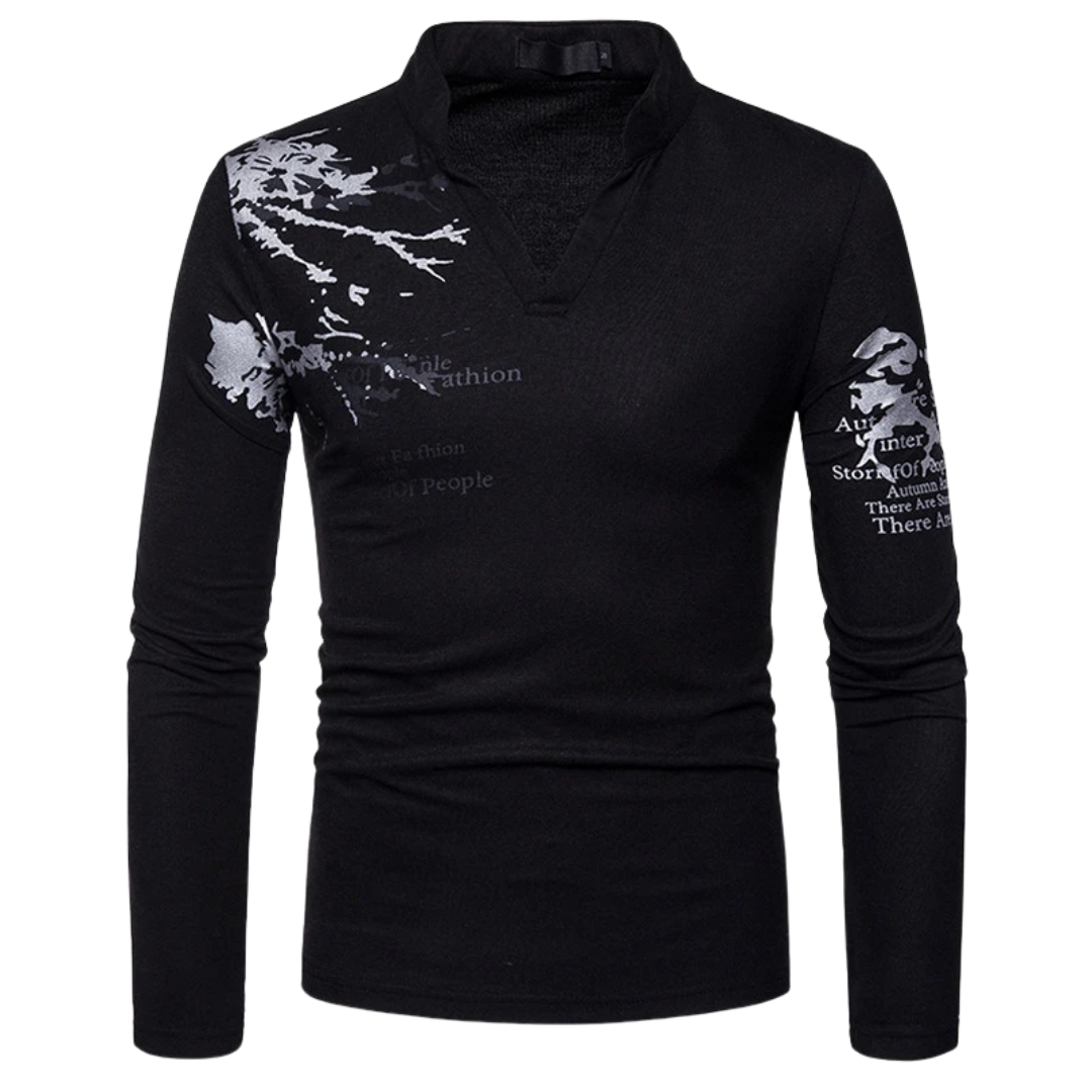 Morae-Amsterdam® | Stoer Herenpoloshirt Met Lange Mouwen
