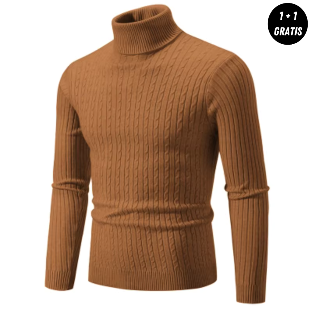 Enzo™| Gebreide Coltrui Met Kraag (1+1 GRATIS)