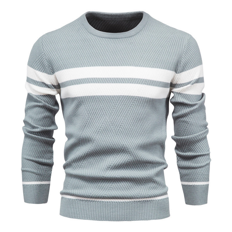 Morae-Amsterdam® | Moderne Herentrui Met Streepdesign