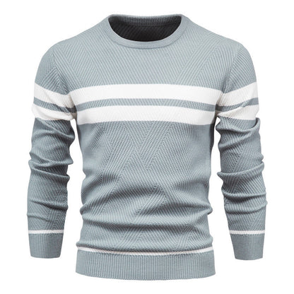 Morae-Amsterdam® | Moderne Herentrui Met Streepdesign