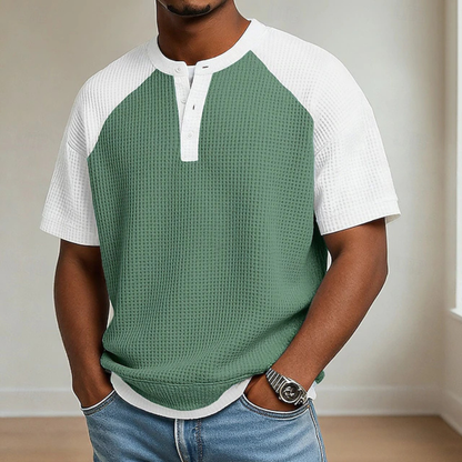 Morae-Amsterdam® | Vintage Mannen Poloshirt – Tijdloos, Ademend & Verzorgd