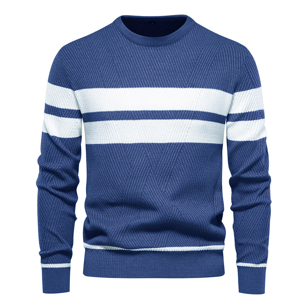 Morae-Amsterdam® | Moderne Herentrui Met Streepdesign