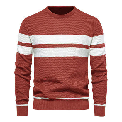 Morae-Amsterdam® | Moderne Herentrui Met Streepdesign