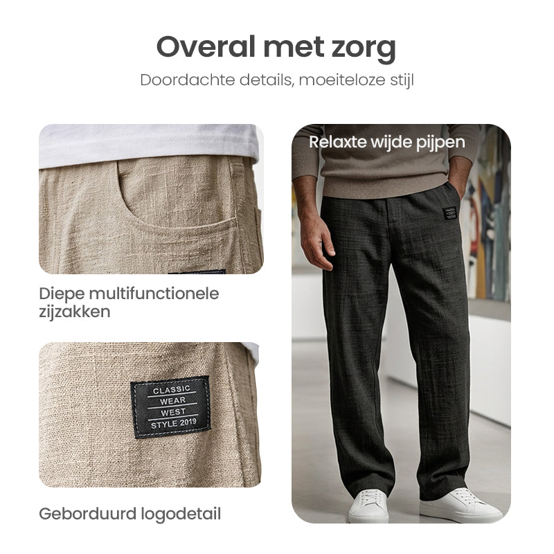 Morae-Amsterdam® | Luchtige & Comfortabele Heren Zomerbroek