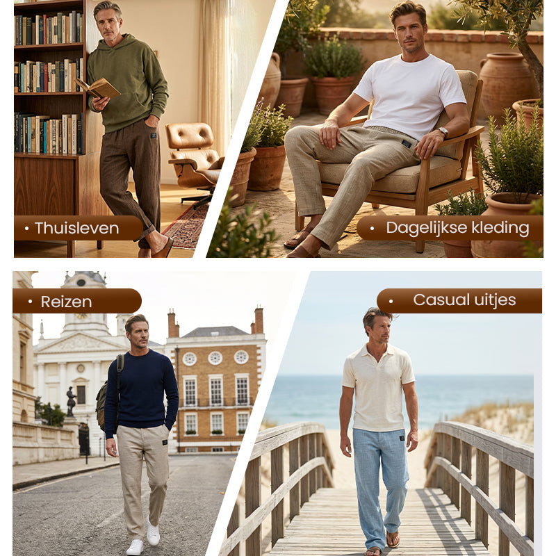 Morae-Amsterdam® | Luchtige & Comfortabele Heren Zomerbroek