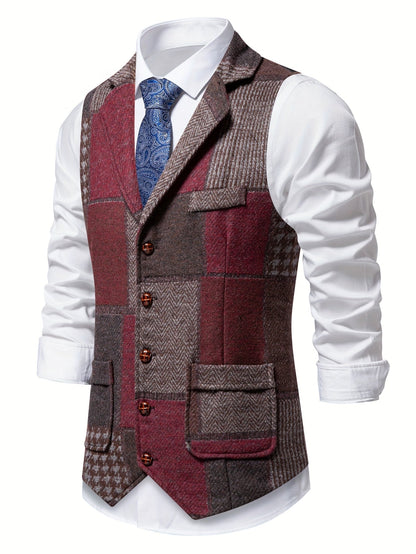 Morae-Amsterdam® | Klassieke Patchwork Gilet