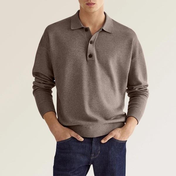 Leo™| Lange Mouwen Polo Overhemd