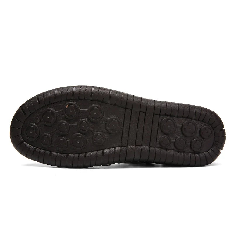 Morae-Amsterdam® | Klassieke Lederen Heren Sandalen