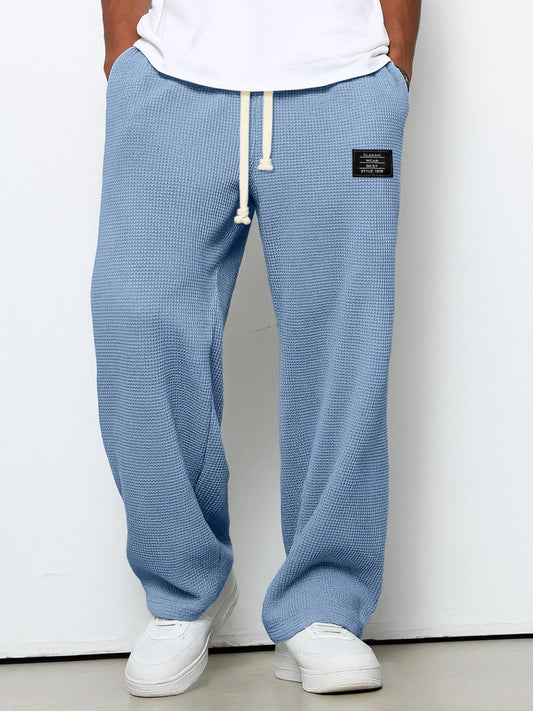 Morae-Amsterdam® | Wijde Broek Met Wafelpatroon