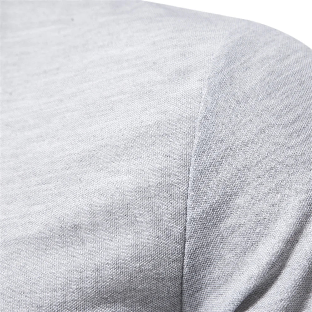 Morae-Amsterdam® | Casual Mannen Poloshirt Met Lange Mouwen