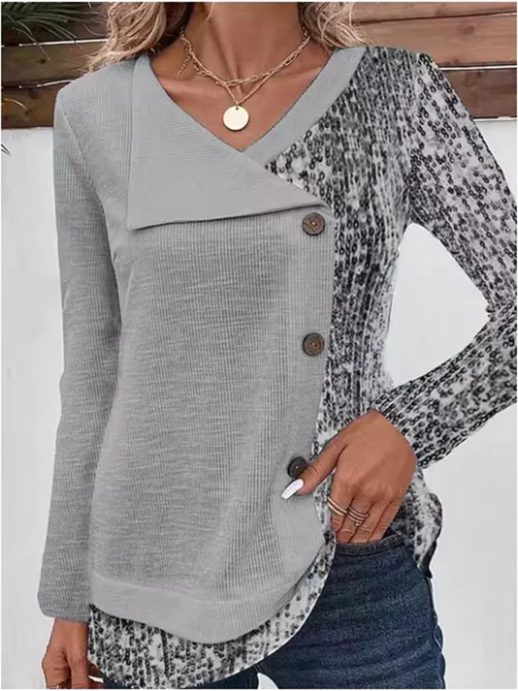Morae-Amsterdam® | Elegante Herfstblouse Met Lange Mouwen