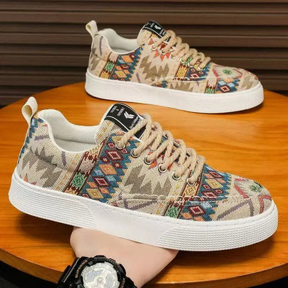 Morae-Amsterdam® | Kleurrijke Retro Heren Sneakers