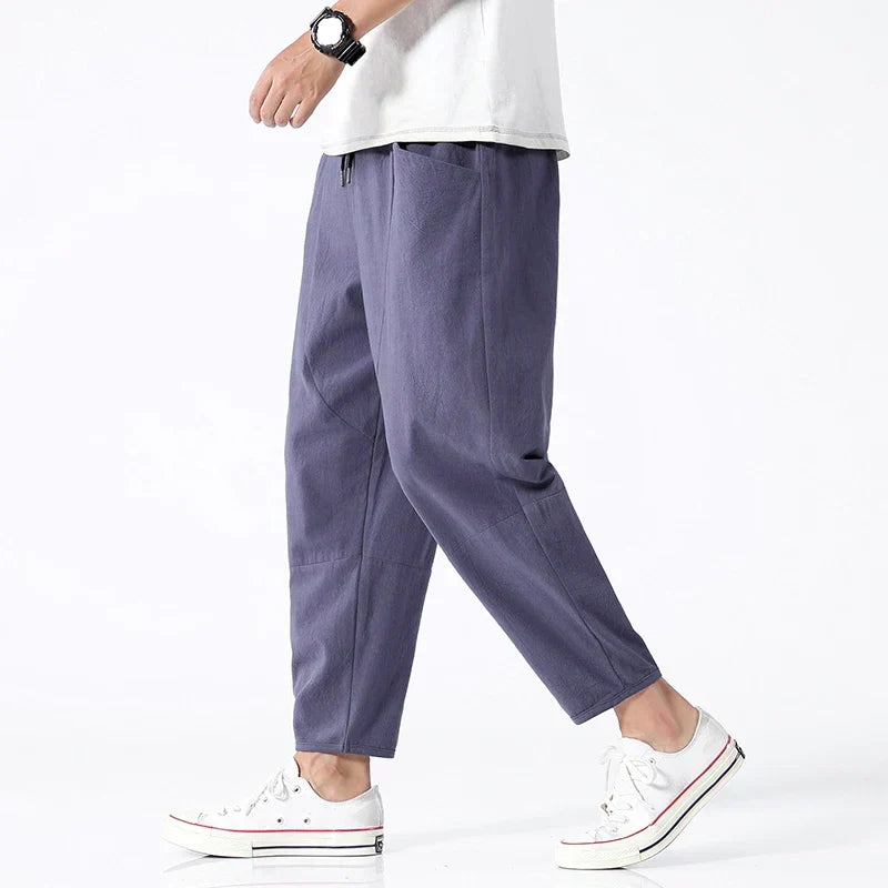 Morae-Amsterdam® | Elegante Linnen Broek
