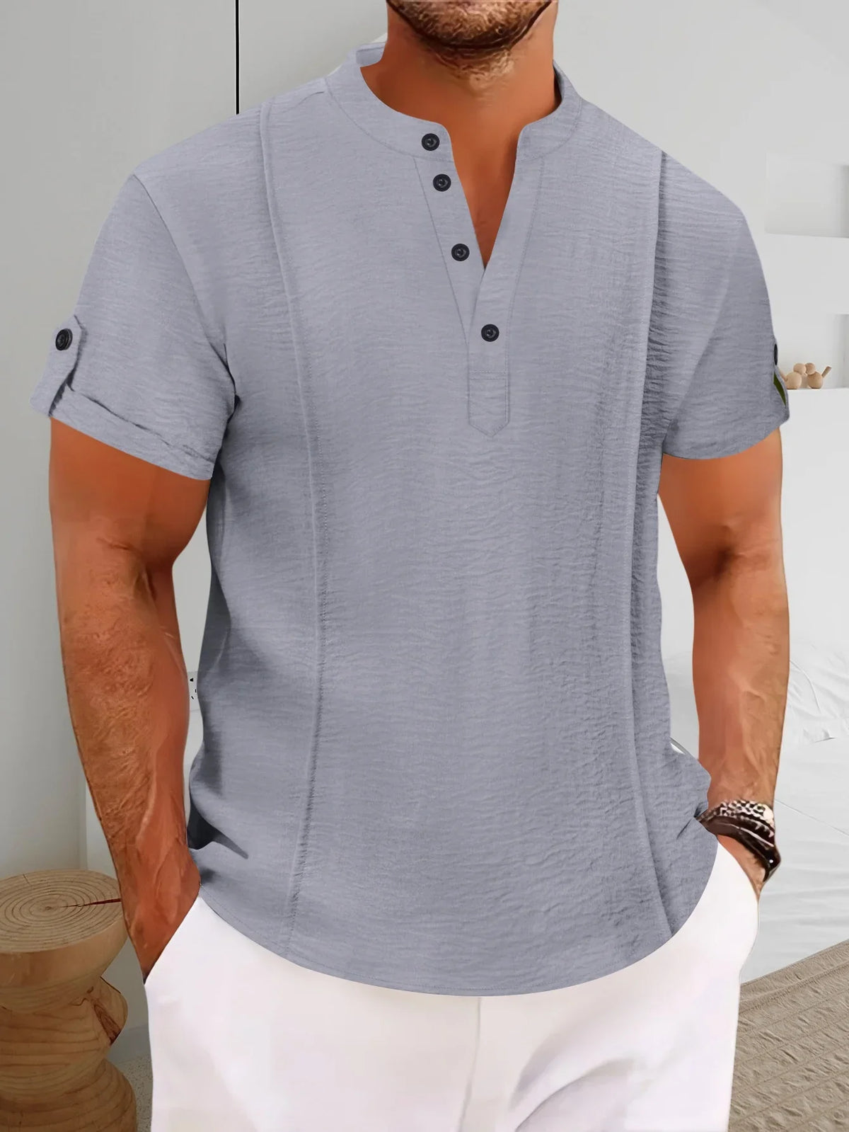 Morae-Amsterdam® | Luchtig Heren Zomershirt
