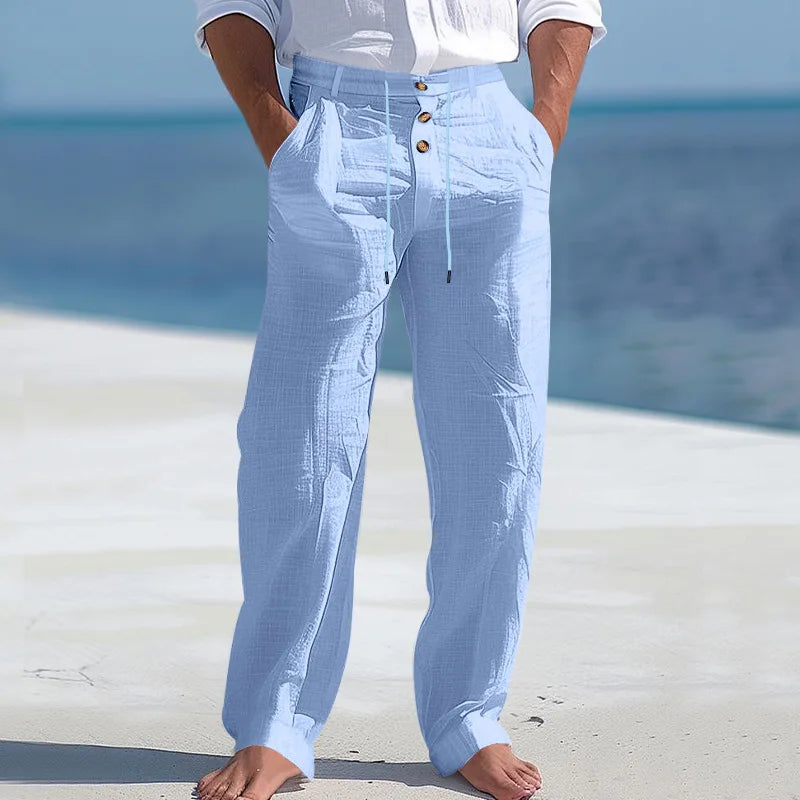 Morae-Amsterdam® | Elegante Linnen Broek