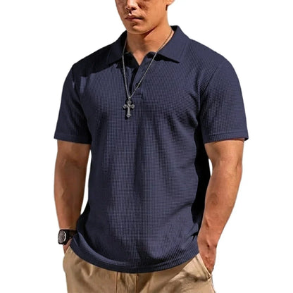 Morae-Amsterdam® | Zomer Heren Poloshirt Met Korte Mouwen