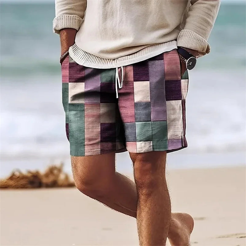 Morae-Amsterdam® | Kleurrijke Heren Strandbroek