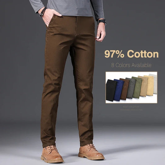 Morae-Amsterdam® | Casual Katoenen Herenbroek