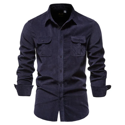 Morae-Amsterdam® | Stijlvol Katoenen Herenblouse