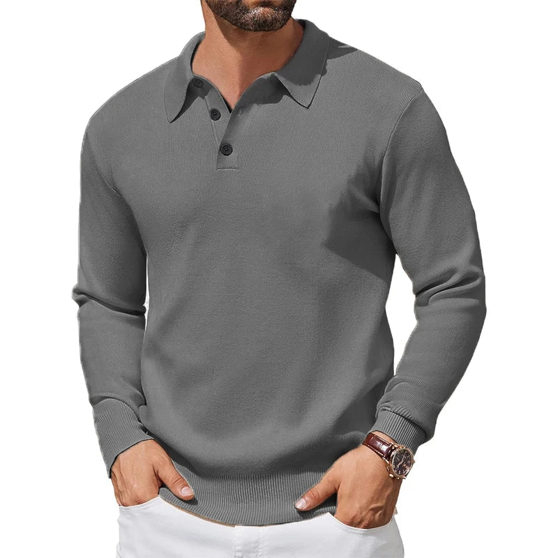 Morae-Amsterdam® | Gebreid Heren Poloshirt