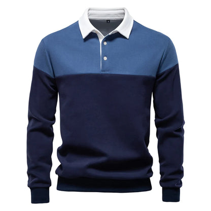 Morae-Amsterdam® | Premium & Casual Poloshirt Met Lange Mouwen